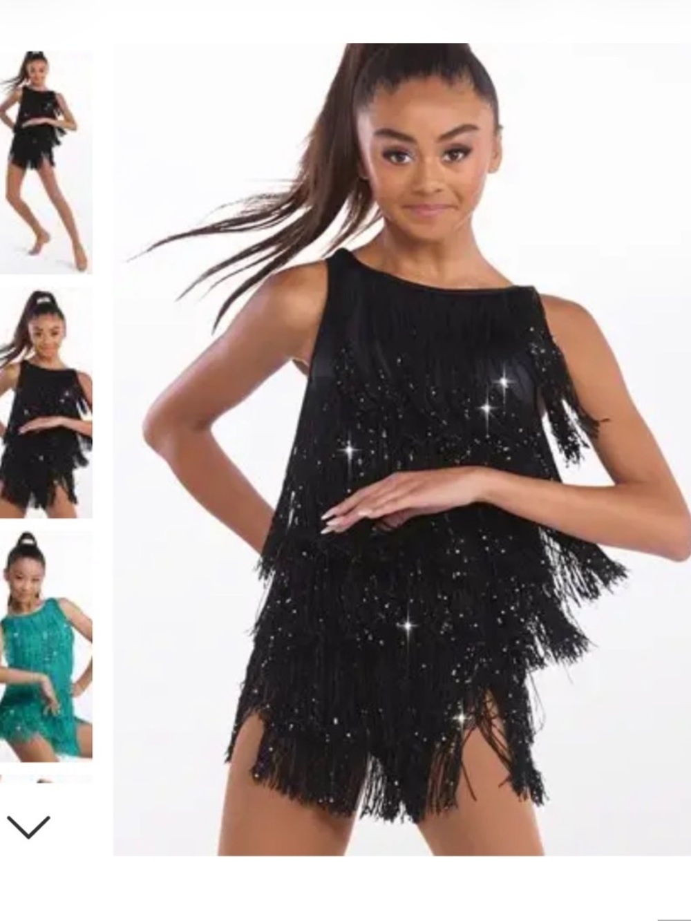 Weissman “Dance Magic” Fringe Dance Costume | Style 15449